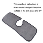 Basin Drain Pad Absorbent Dry Cleaning Pad Fiber Towel Water Mat Color Random Delivery, Size:, 38x13.5cm, 46x10cm, 46x15cm, 62.5x13cm