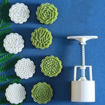 2 PCS Moon Festival Round Hand-Pressed Pastry Mold Baking Tools, Model:, 10, 24, 25, 26, 28, 29, 30, 31, 33, 35, 36, 37, 41, 42, 21