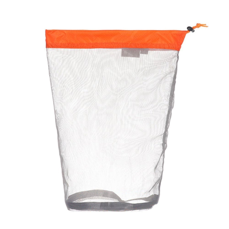 LUCKSTONE WSD2005020 Lightweight Mesh Organizing Storage Bag, Size:, S (Gray Blue), M (Gray Orange), L (Gray Green), XL (Gray Blue), XXL (Gray Black), S (Black Blue), M (Black Orange), L (Black Green), XL (Black Blue), XXL (Black Black)
