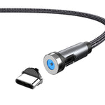 CC56 Dust Plug Rotating Magnetic Wire, Cbale Length: 1m, Style:, 1m Android Head, 1m Type-C / USB-C Head, 1m 8Pin Head, 1m Line+Three Heads, 1m Line, 1m Micro USB, 1m Type-C / USB-C, 1m + 8Pin + Type-C/USB-C + Micro USB