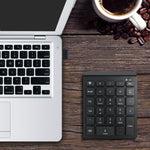 BT302 28 Keys Laptop Mini Wireless Keyboard, Spec:, Bluetooth (Black), Bluetooth (Gray)