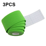 3pcs Muscle Tape Physiotherapy Sports Tape Basketball Knee Bandage, Size:, 2.5cm x 5m, 3.8cm x 5m, 5cm x 5m