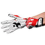 BOODUN C281071G Baseball Rugby Gloves Fitness Sports Anti-Slip Outdoor Hiking Gloves, C281071G White L, C281071G Red S, C281071G Red M, C281071G Red L, C281071G White S, C281071G White M