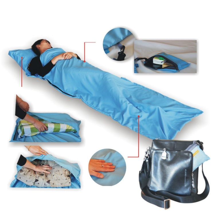 Ultralight Outdoor Sleeping Bag Pongee Portable Single Sleeping Bags, 210x70cm Gray, 210x70cm Blue, 210x70cm Orange