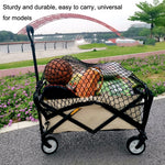 2PCS BL-220321 Outdoor Travel Camper Net Pocket Garden Trolley Fixed Net Bag, 2PCS BL-220321
