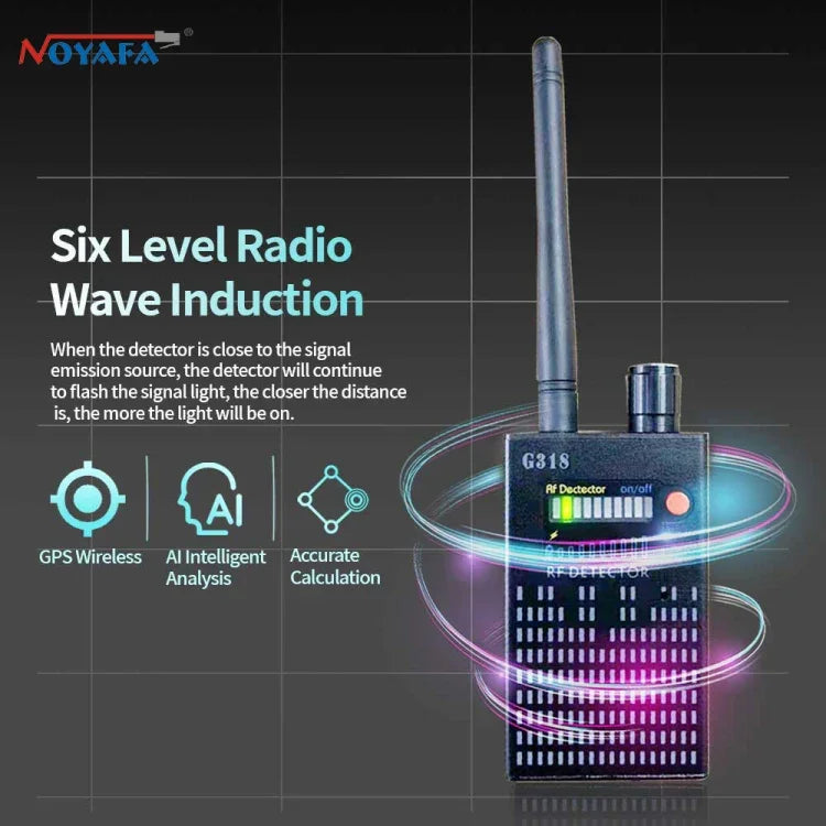 G318 Anti-eavesdropping and Anti-candid Shooting Signal Detector GPS Locator