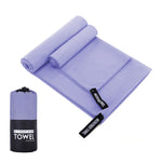Absorbent Quick Dry Sports Towel Microfiber Bath Towel, 40x80cm, 76x152cm