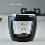 Hand Shaking Coffee Grinding Bean Machine Home Portable Coffee Machine, Black