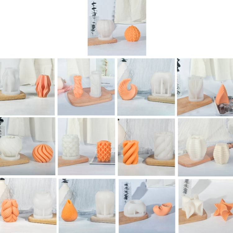 Geometric Scented Candle Silicone Mold, LZ-411, LZ-411+Tool Set, LZ-413, LZ-413+Tool Set, LZ-412, LZ-412+Tool Set