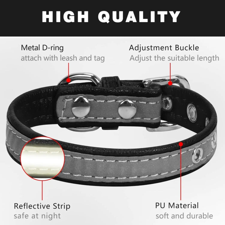 CL181K Pet Soft Reflecting Collar, XXL No Iron Sheet Purple