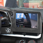 For Chevrolet Corvette C8 Left-Hand Drive Central Control Screen Frame Sticker, Left-Hand Drive