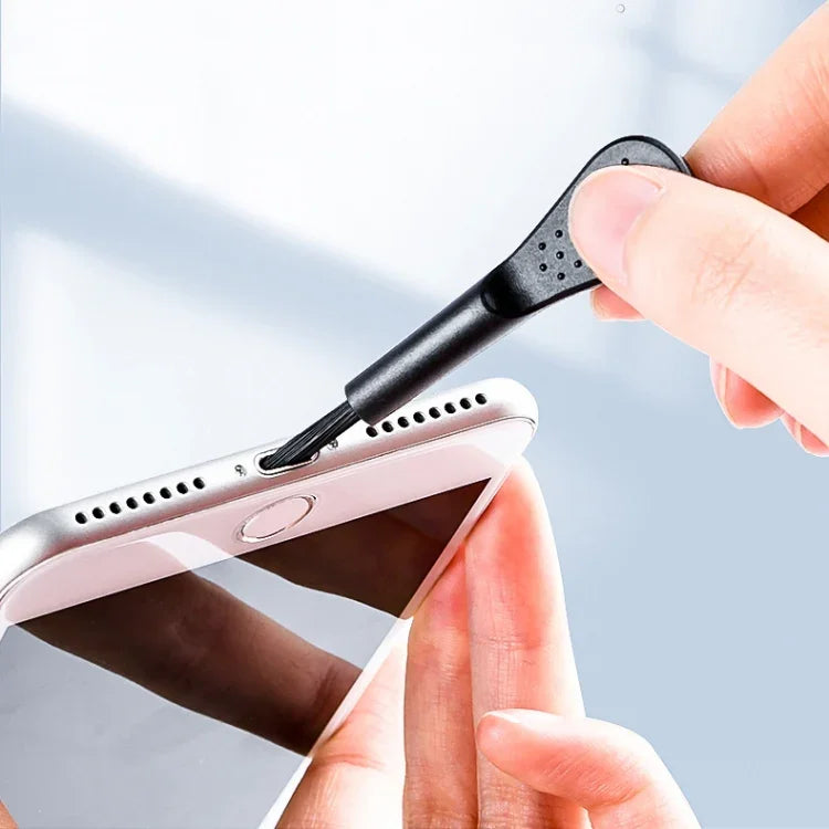 Computer Phone Keyboard Crevice Dust Cleaning Brush Set, Brush Set