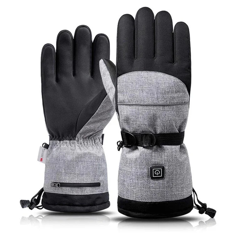 Winter Heating Hand Warmer Electric Thermal Gloves ,Specification:, Only Gloves, With Battery Box