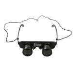 Camman 3 x 28 Adjustable Focus Glass Type Fishing Binoculars ,Spec:, Only  Binoculars, With Zippered Glasses Case