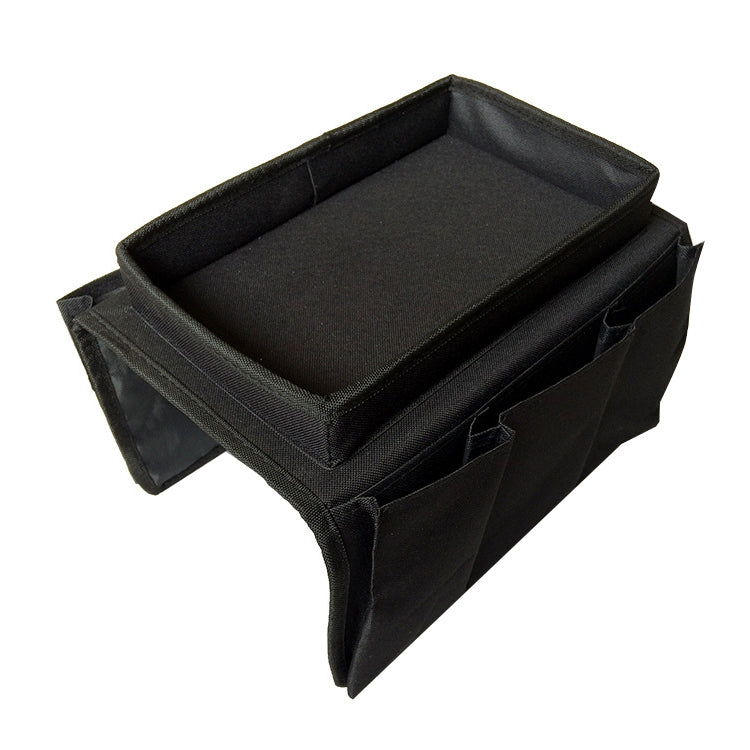 SF001 Oxford Cloth Sofa Armrest Hang Bag Household Storage Bag, Oxford Cloth Beige, Oxford Cloth Black, Oxford Cloth Coffee