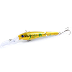 M0208 13.3cm/13.4g Lure Bionic Multi-section Mino Fake Lure Plastic Lure, M0208 3, M0208 4, M0208 6, M0208 1, M0208 2