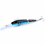 M0208 13.3cm/13.4g Lure Bionic Multi-section Mino Fake Lure Plastic Lure, M0208 3, M0208 4, M0208 6, M0208 1, M0208 2