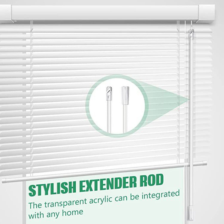 Blinds Acrylic Transparent Rod Move Light Rod With Hook Handle, Size: 24 Inch, 12 Inch Acrylic Transparent Rod, 17 Inch Acrylic Transparent Rod, 24 Inch Acrylic Transparent Rod