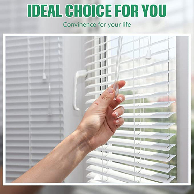 Blinds Acrylic Transparent Rod Move Light Rod With Hook Handle, Size: 24 Inch, 12 Inch Acrylic Transparent Rod, 17 Inch Acrylic Transparent Rod, 24 Inch Acrylic Transparent Rod