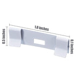 12 PCS / Set Venetian Blinds Metal Clip Hanging Piece Curtain Accessories, 12 PCS / Set