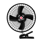 Car Powerful Fixing Clip Cooling High Wind Power Electric Fan, Specification:, 10 inch Metal 12V, 10 inch Metal 24V, 8 inch Black 12V, 8 inch Black 24V, 8 inch Metal 12V, 8 inch Metal 24V, 10 inch Black 12V, 10 inch Black 24V, 6 inch Black 12V