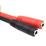 10 PCS Y-1001 20cm 3.5mm Car Audio Computer Headset Microphone 2 In 1 Adapter Cable, Y-1001