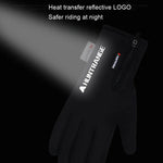 HUNTRANGE A023 Outdoor Waterproof Sports Riding Velvet Touch Screen Gloves, M, L, XL