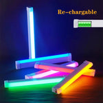 Handheld Light Stick Ambient Light Rechargeable Emergency Light Tube Live Fill Light, 17cm, 32cm