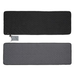 Winter USB Rechargeable Smart Seven Zone Heating  Anti-cold Sleeping Bag Pad, 198x62cm Black Gray, 198x62cm Blue Orange