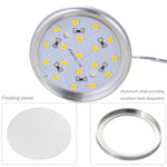 2 PCS 2W DC12V 18LED Cabinet Lights Showcase Lights,Spec:, 2510 Terminal - Side Outlet, 2510 Terminal -Bottom  Outlet, DuPont Terminal-Side Outlet, DuPont Terminal- Bottom  Outlet