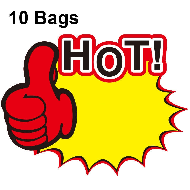 10 bags 18x14cm Explosion Sticker Product Price Tag Supermarket Price Label, WM-101, WM-102, WM-103, WM-105, WM-106, WM-107, WM-108, WM-109, WM-10, WM-111, WM-12, WM-113, XD-028, XD-022, XD-009, XD-047, XD-051, XD-069