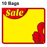 10 bags 18x14cm Explosion Sticker Product Price Tag Supermarket Price Label, WM-101, WM-102, WM-103, WM-105, WM-106, WM-107, WM-108, WM-109, WM-10, WM-111, WM-12, WM-113, XD-028, XD-022, XD-009, XD-047, XD-051, XD-069