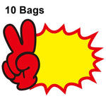 10 bags 18x14cm Explosion Sticker Product Price Tag Supermarket Price Label, WM-101, WM-102, WM-103, WM-105, WM-106, WM-107, WM-108, WM-109, WM-10, WM-111, WM-12, WM-113, XD-028, XD-022, XD-009, XD-047, XD-051, XD-069
