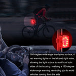 Bicycle Light USB Charging Outdoor LED Riding Lamp Set, Style:, Front Light+Tail Light, Front Light, Tail Light