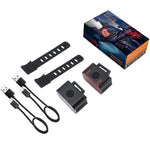 Bicycle Light USB Charging Outdoor LED Riding Lamp Set, Style:, Front Light+Tail Light, Front Light, Tail Light
