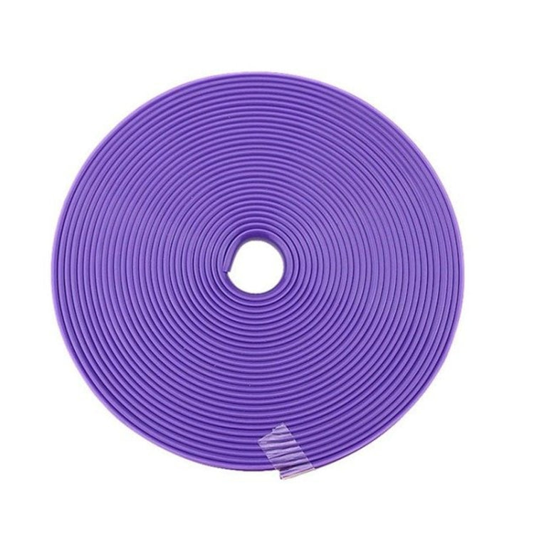 Car Wheel General TPE Protection Ring Bumper Wheel Decoration Modification Supplies, Black, Yellow, White, Orange, Gray, Red, Green, Blue, Pink, Purple