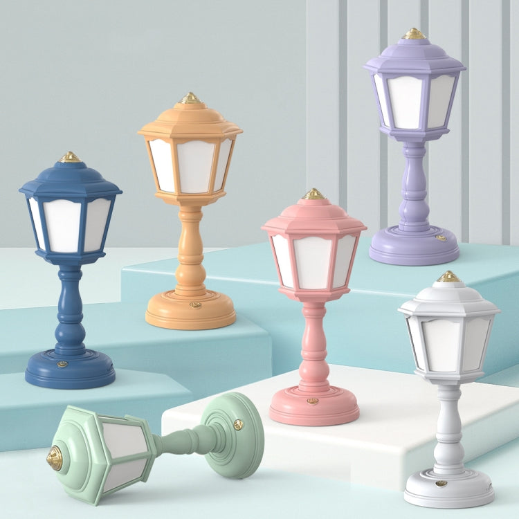 GIVELONG Retro Table Lamp USB Charging Small Night Light, Style:, 320-1 Red, 320-2 Yellow, 320-3 Blue, 320-5 Purple, 320-6 White, 321-1 Red, 321-2 Yellow, 321-3 Blue, 321-4 Green, 321-5 Purple, 321-6 White, 322-1 Red, 322-2 Yellow, 322-3 Blue, 322-4 Gr...
