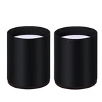 2pcs/set Furniture Carbon Steel Wraparound Heightening Foot Pad, Style:, Round 4x5cm (Black), Round 4x5cm (Brown), Round 6x5cm (Black), Round 6x5cm (Brown), Round 6x10cm (Black), Round 6x10cm (Brown), Square 4x5cm (Black), Square 4x5cm (Brown)         ...