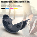 Fitness Inclined Stretching Board Trainer Calf Relaxation Standing Stretching Pedal, Rose Red, Blue, Yellow, Black, Pink with Foot Belt, Blue with Foot Belt, Purple with Foot Belt