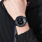 SKMEI 1841 Outdoor Sports Students Waterproof Luminous Countdown Watch, 1841 Black, 1841 Light Grey