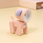 Rechargeable DIY Cartoon Night Light Desktop Ornament Mini Table Lamp
