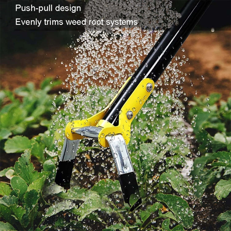 MYL-10 Stirrup Ring Weeding Hoes Garden Tools, 3 Sections 1.2m, 4 Sections 1.6m, 5 Sections 2.0m, 6 Sections 2.4m
