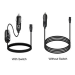 12V/24V Car Refrigerator Cable B Suffix Cigarette Lighter Plug Power Cord, Length:, 1m Without Switch, 1m With Switch, 2m Without Switch, 2m With Switch, 3m Without Switch, 3m With Switch, 4m Without Switch, 4m With Switch, 5m Without Switch           ...