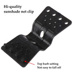 50pcs /Pack Sunshade Net Clip Garden Greenhouse Netting Shade Cloth Fastener, Butterfly Type