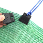 50pcs /Pack Sunshade Net Clip Garden Greenhouse Netting Shade Cloth Fastener, Butterfly Type