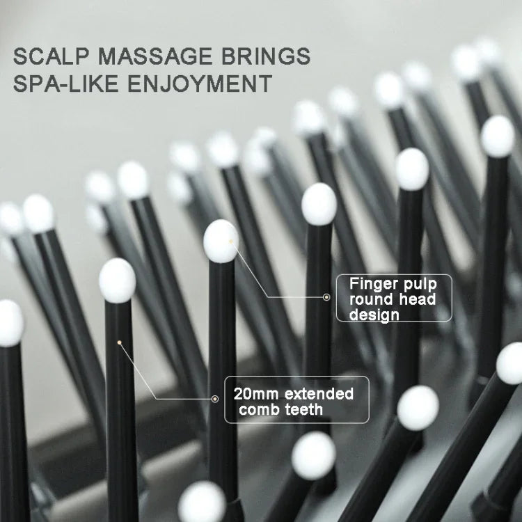 2 in 1 Massage Air Cushion Comb Mirror Integrated Comb Portable Folding Comb, Comb Mirror