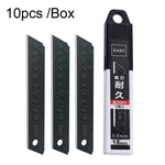 KAKC-18 Black Blade Cutter Blade 18mm Wall Cutter Blade, Specification:, 10pcs /Box, 100pcs /Box