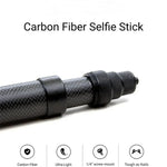 Carbon Fiber Extended Monopod Invisible Selfie Stick for DJI, Insta360, GoPro and Other Action Cameras, 1.5m, 3m, 5m