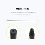 Carbon Fiber Extended Monopod Invisible Selfie Stick for DJI, Insta360, GoPro and Other Action Cameras, 1.5m, 3m, 5m