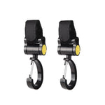 2pcs Universal Baby Stroller Hooks Accessories 360 Degree Sticky Hooks, Sticky Hooks(Pink), Sticky Hooks(Yellow), Sticky Hooks(Black)